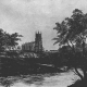 Old photo Christ Church on the banks of the Rive Don in Attercliffe