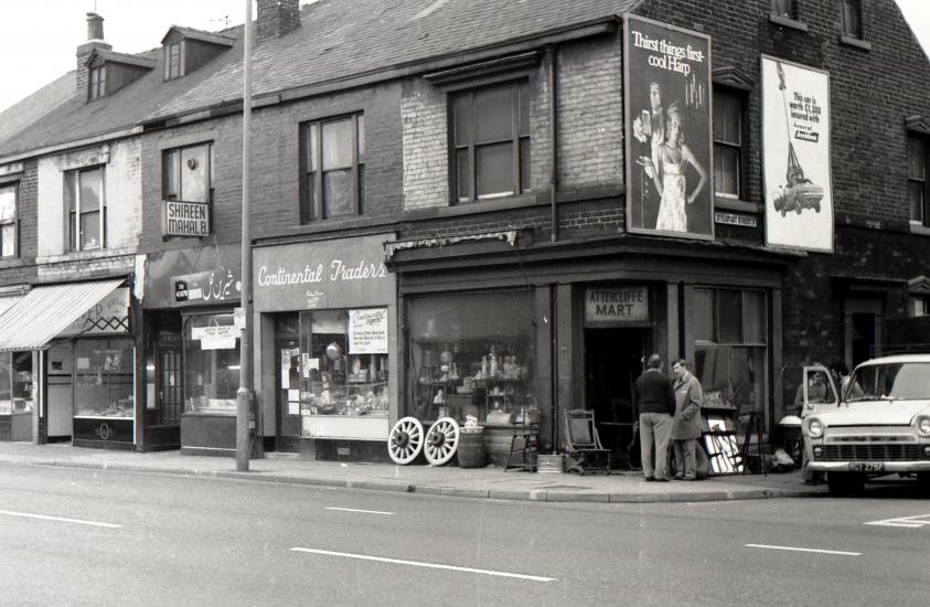 An old photograph of Attercliffe, Sheffield